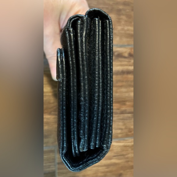 Giani Bernini trifold leather wallet. Black. - Picture 9 of 16